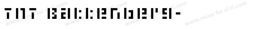 TNT Battenberg字体转换